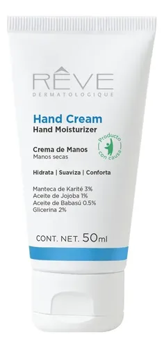 Zqf  Reve Dermatologique Crema De Manos Hidratante 50ml  Qf