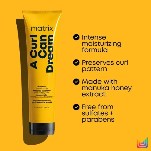 Mascarilla Capilar Matrix A Curl Can Dream Rich 275 Ml Para