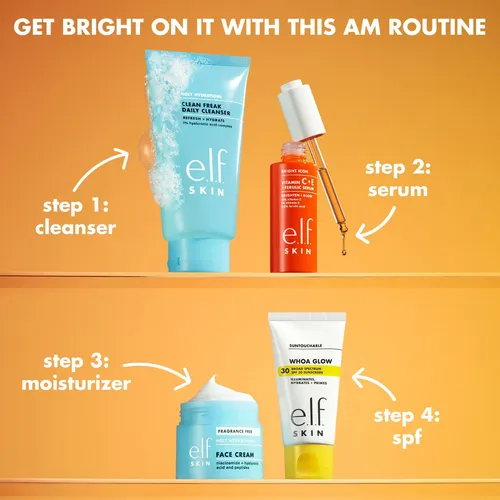 Serum Facial E.l.f. Bright Icon Vitamina C Y E 30ml