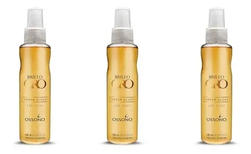 Brillo Oro Argán De Ossono 135 Ml X 3 Unidades