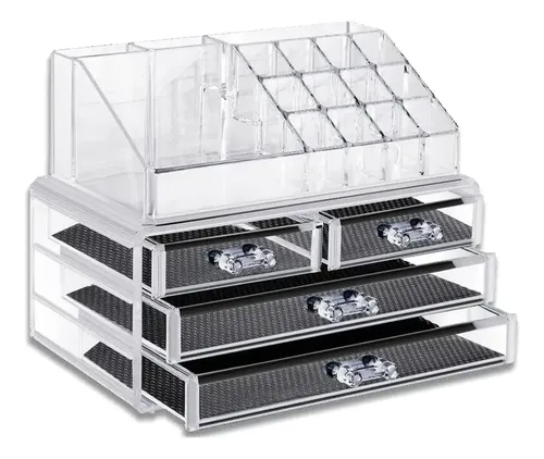 Organizador Maquillaje Acrilico Cajones Porta Cosméticos
