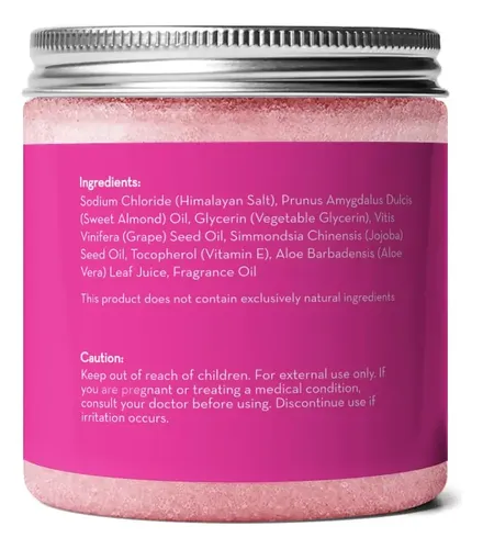 Exfoliante De Sal Pure Body Naturals Himalayan 355 Ml Con Ac