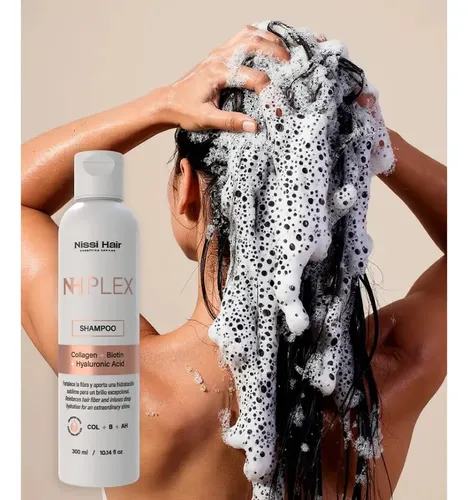 Kit Capilar Nissi Hair Colágeno Biotina Hidrata Nutre Brillo