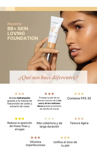Base Maquillaje Nuskin Nu Colour