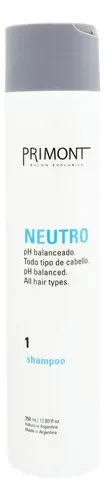 Primont Neutro Ph Balanceado Shampoo Chico Todo Tipo Cabello