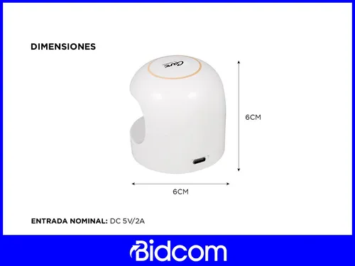 Mini Lámpara Led Uv Gadnic Cabina Para Uña Individual Sensor