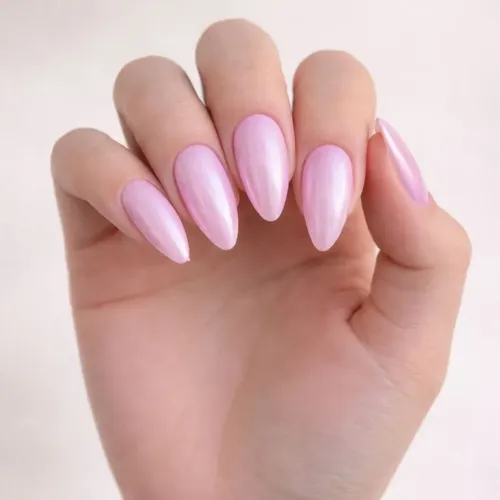 Tips Almendra Uñas Postizas Soft Gel Color Surtido X500