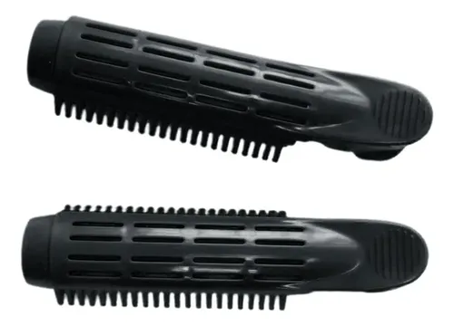 Juego De Rodillos De Pelo Con Autoagarre, Rizadores De Negro