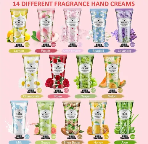 Mini Crema Para Manos Set X 10unidades Surtidas