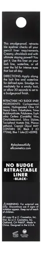 E.l.f Delineador Retractil No Budge Retractable Eyeliner