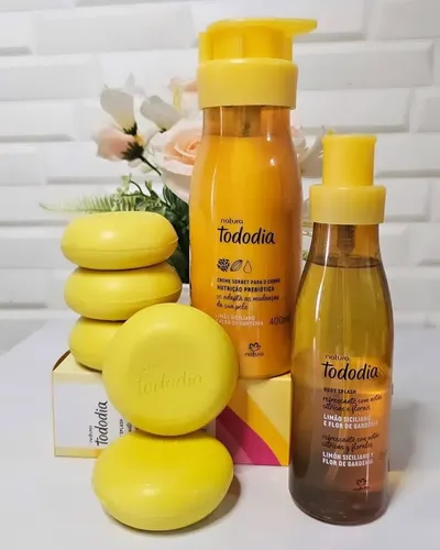 Kit Limón Siciliano Body Splash+ Jabón+ Crema Corporal Natur
