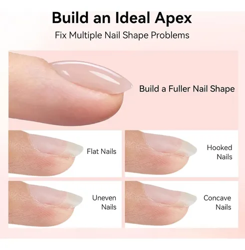 Set De Base Y Top Coat Makartt Nude 2 En 1 15 Ml Gell
