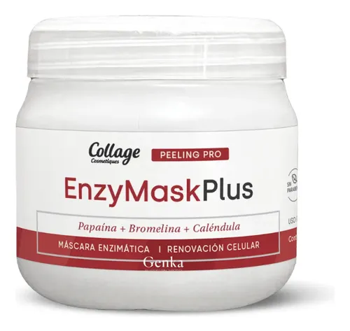 Máscara Facial Enzimática Enzymask Plus 250g Collage