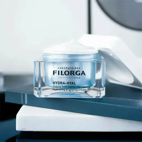 Crema Hidratante Filorga Hydra-hyal 50ml Ácido Hialurónico Piel Sensible Día/Noche
