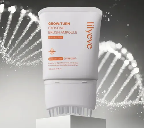 Lilyeve Grow Turn Exosome Brush Ampoule Tratamiento Capilar