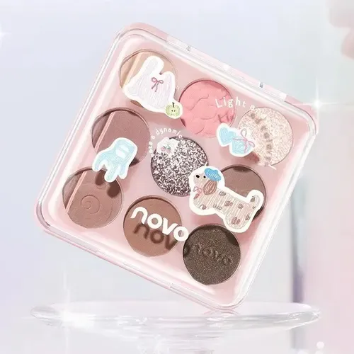 Paleta De Sombra De Ojos Cutie Magic X9 Colores 01