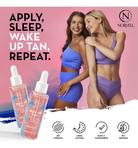 Suero Facial Norvell Wake-up Tan 30 Ml Autobronceador Gradua