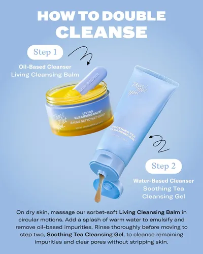 Living Cleansing Balm, Makeup Remover, Cleansing Oil, Face