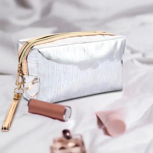 Bolsa De Viaje Portátil De 3 Piezas, Bolsa De Maquillaje Imp