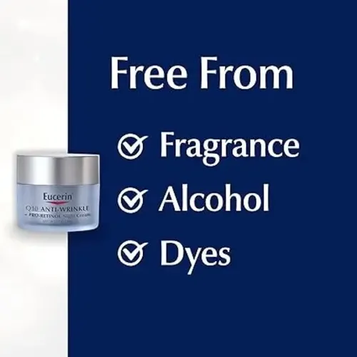 Crema De Noche Facial Antiarrugas Eucerin Q10 Sin Perfume 17
