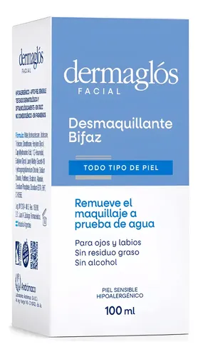 Dermaglos Desmaquillante Bifaz De Ojos X 100 Ml