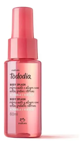 Body Splash Tododia Acerola E Hibisco 60 Ml Natura