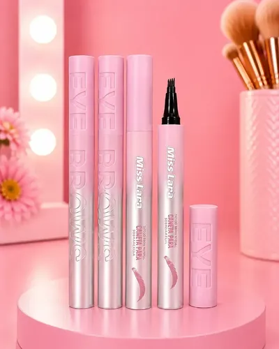 Delineador de Cejas Miss Lara Microblading Negro a Prueba de Agua