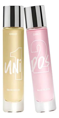 Set De Perfumes Uni.dos Edt Para Mujer, 50 Ml