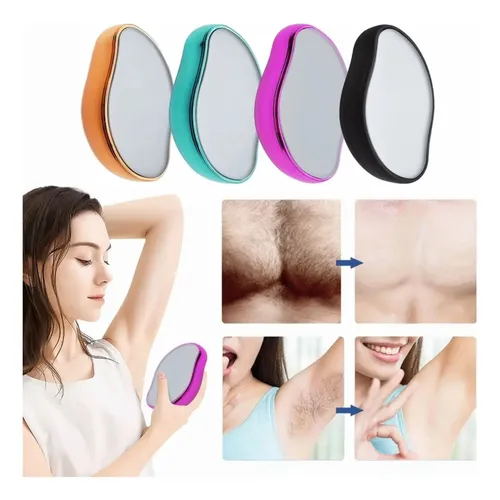 Depiladora Piedra Cristal Removedor Pack 4 Unidades Belleza Color