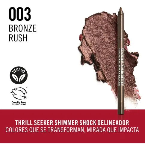 Delineador Ojos Thrill Seeker Shimmer Shock Rimmel London