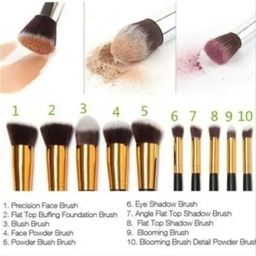 , Real Techniques, Everyday Essentials, Set De Brochas De 10