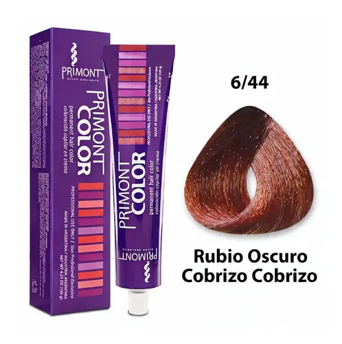Primont Tinturas Coloración Permanente En Crema Pomo (60g)