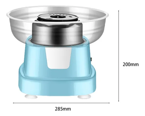 Máquina Casera De Algodón De Azúcar Azul