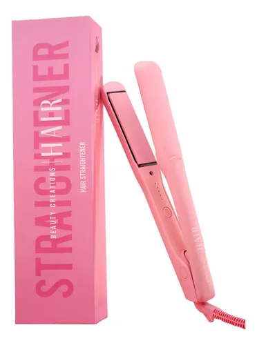 Plancha de Cabello Beauty Creations Straightener Rosa con Placas de Cerámica
