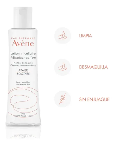 Desmaquillante Loción Micelar Avène 200ml