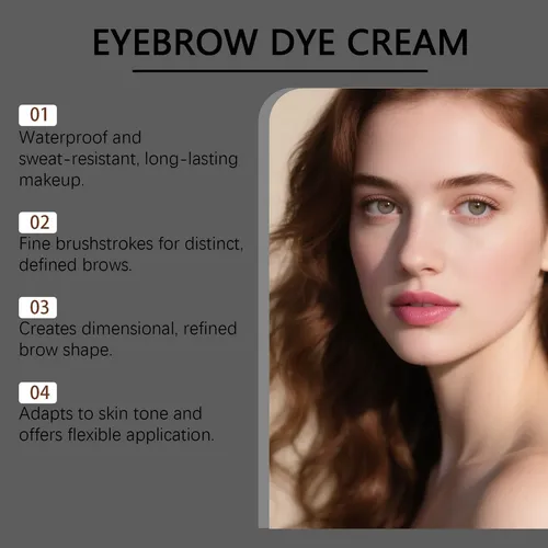 Gel Para Peinar Cejas Zephoco 3d: Natural, Fácil De Aplicar,