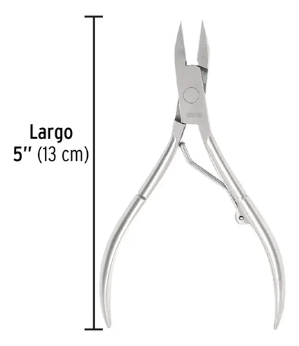 ; De Alicate For Pedicure 5” Cabeza Plana Pretul Una-350p