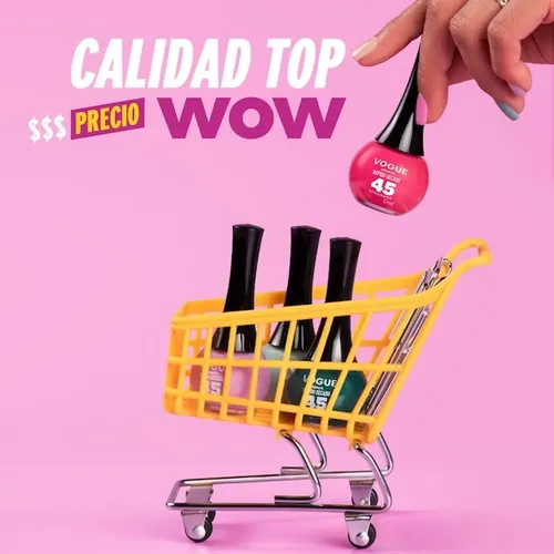 Esmalte Vogue Rápido Secado Beso Picante
