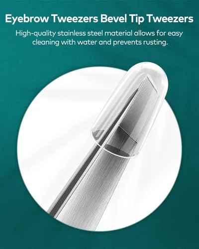 Pinza Profesional Acero Inoxidable Para Cejas Y Vello