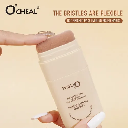 Base En Barra Ocheal Stick Con Brocha Cobertura Natural