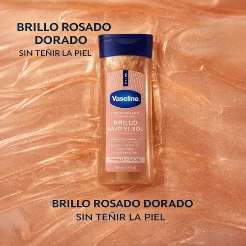Vaseline Aceite Corporal Kit X3 Golde Sunlit Cocoa Radiant