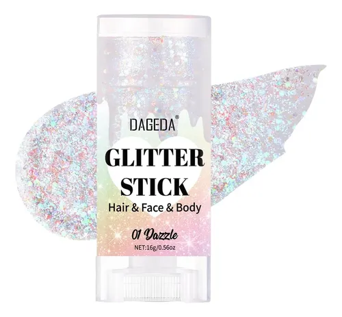 Barra De Purpurina Dageda Dazzle Para Cuerpo Y Rostro