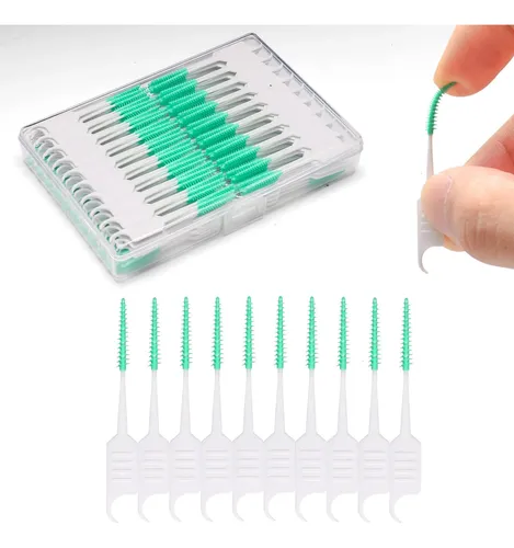 Cepillos De Hilo Dental Acskd, 300 Unidades, Cepillos Interd
