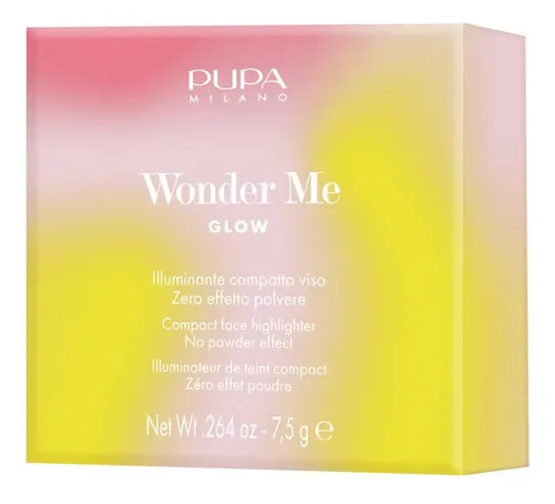 Iluminador Compacto Pupa Color Trip Wonder Me Glow 105 Shimmery Rose