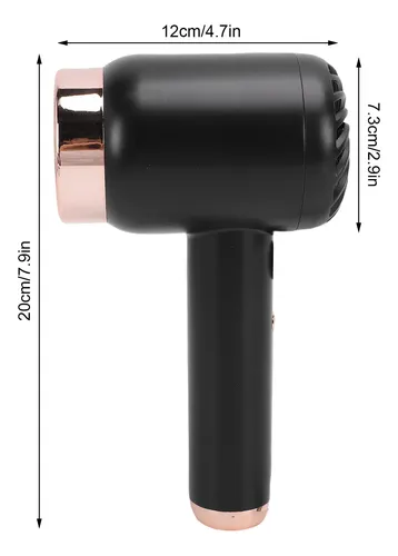 Secador De Pelo Inalámbrico De 1000 W, Iónico Negativo, Cali