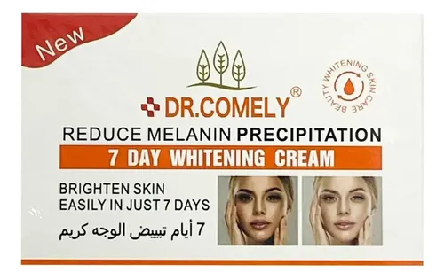 Dr.comely Crema Blanqueadora De Zonas Negras Facial Corporal Fragancia Neutra