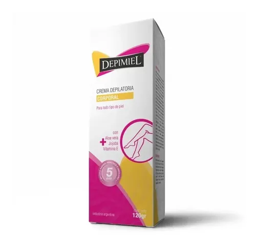 Crema Depilatoria Corporal Todo Tipo Piel 120gr Depimiel