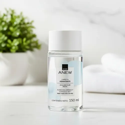 Avon Anew Agua Micelar Facial De Limpieza Hidratante 150ml