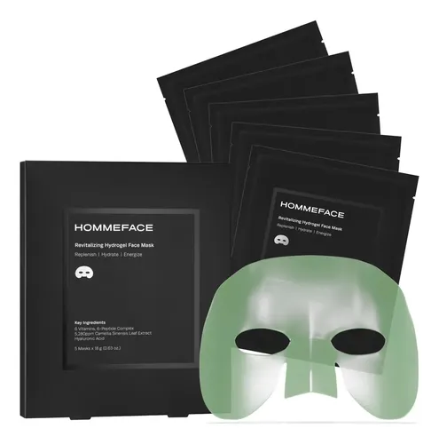 Hommeface Mascarillas Hidrogel Revitalizantes 5 Unidades