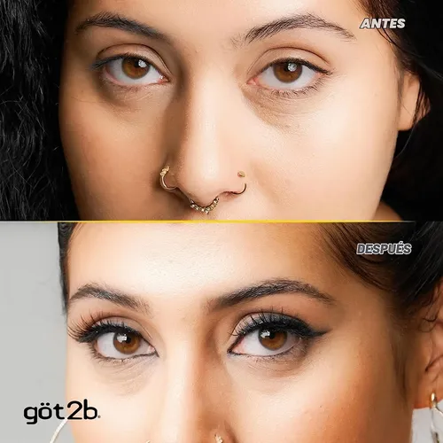 Gel Para Cejas Got2b Glued Browns 2 In 1 Brow Negro